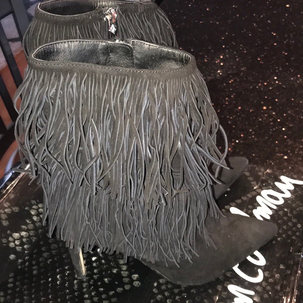Sam Edelman  Belinda Mid-Calf Fringe Boot